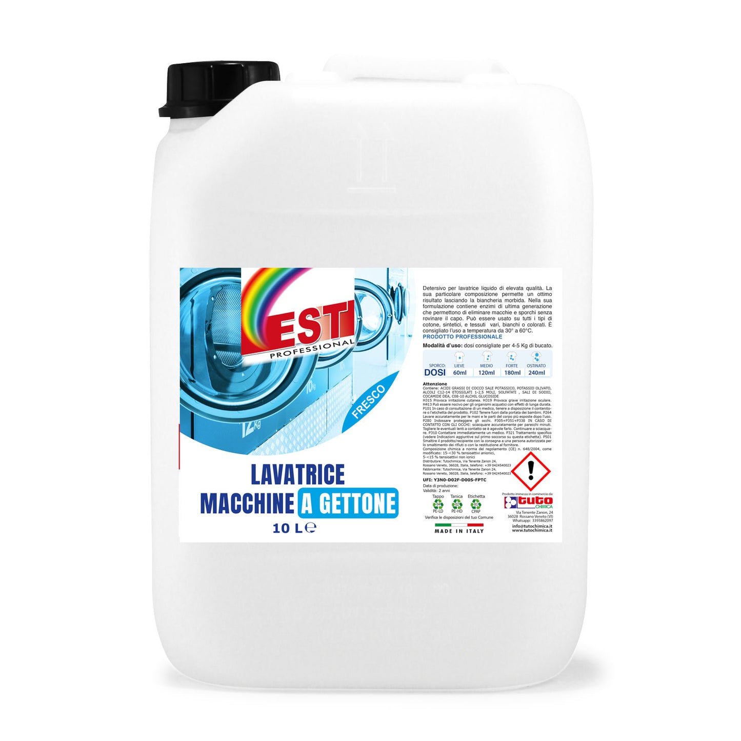 Est Lavatrice Liquido per lavanderia