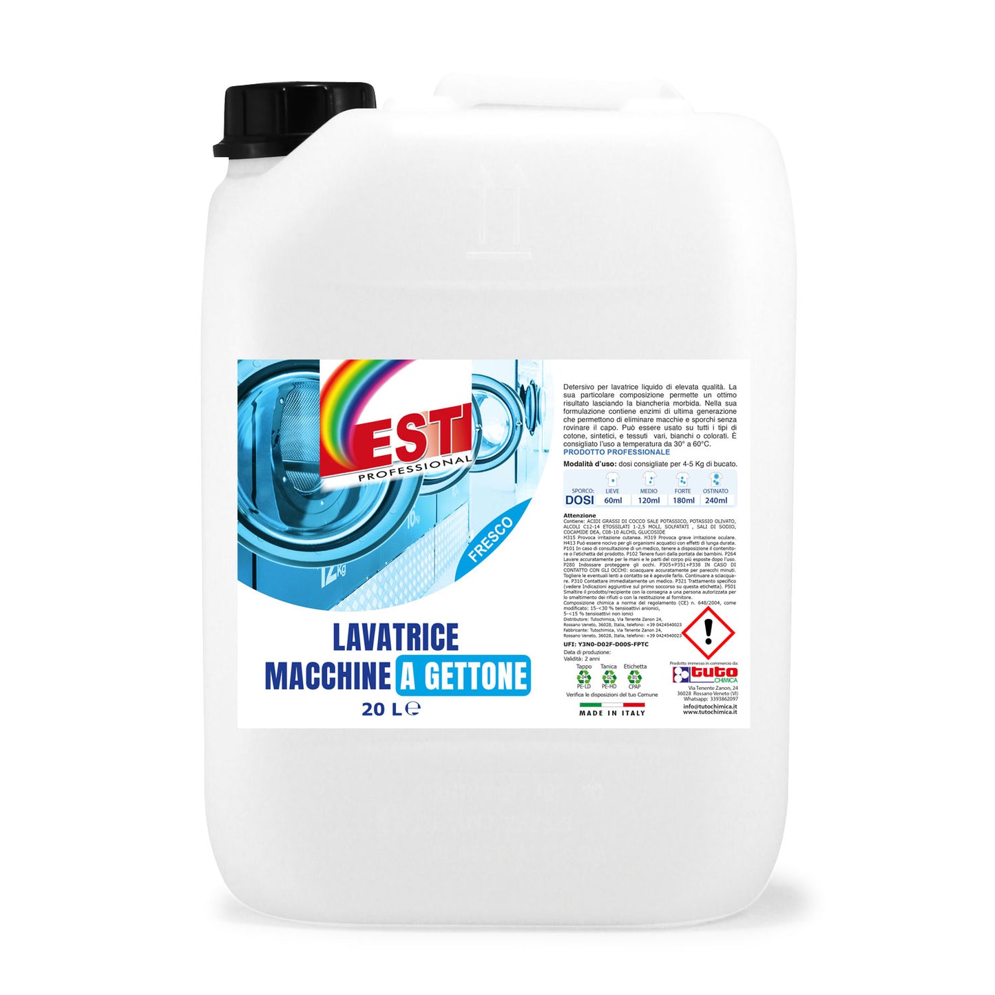 Lavatrice Liquido per macchine a gettone