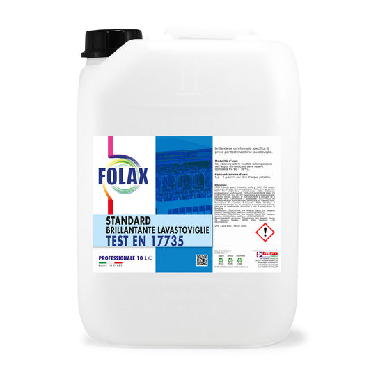 Brillantante Lavastoviglie per TEST EN17735 10L