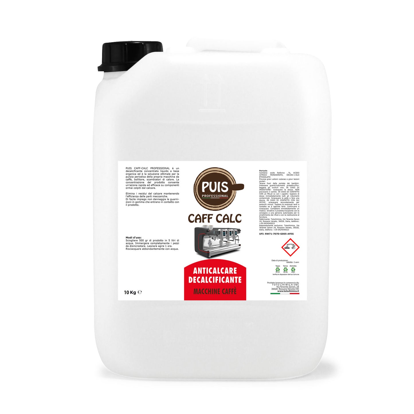 Puis caff calc anticalcare decalcificante macchine caffè