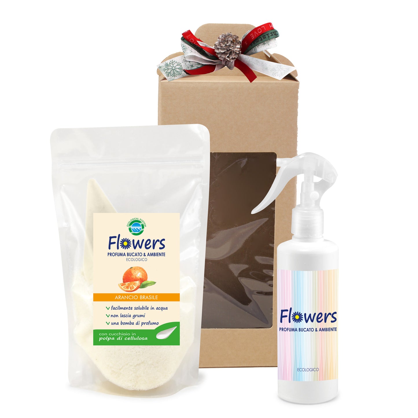 Profuma bucato e ambiente in polvere ecologico Flowers Idea Regalo