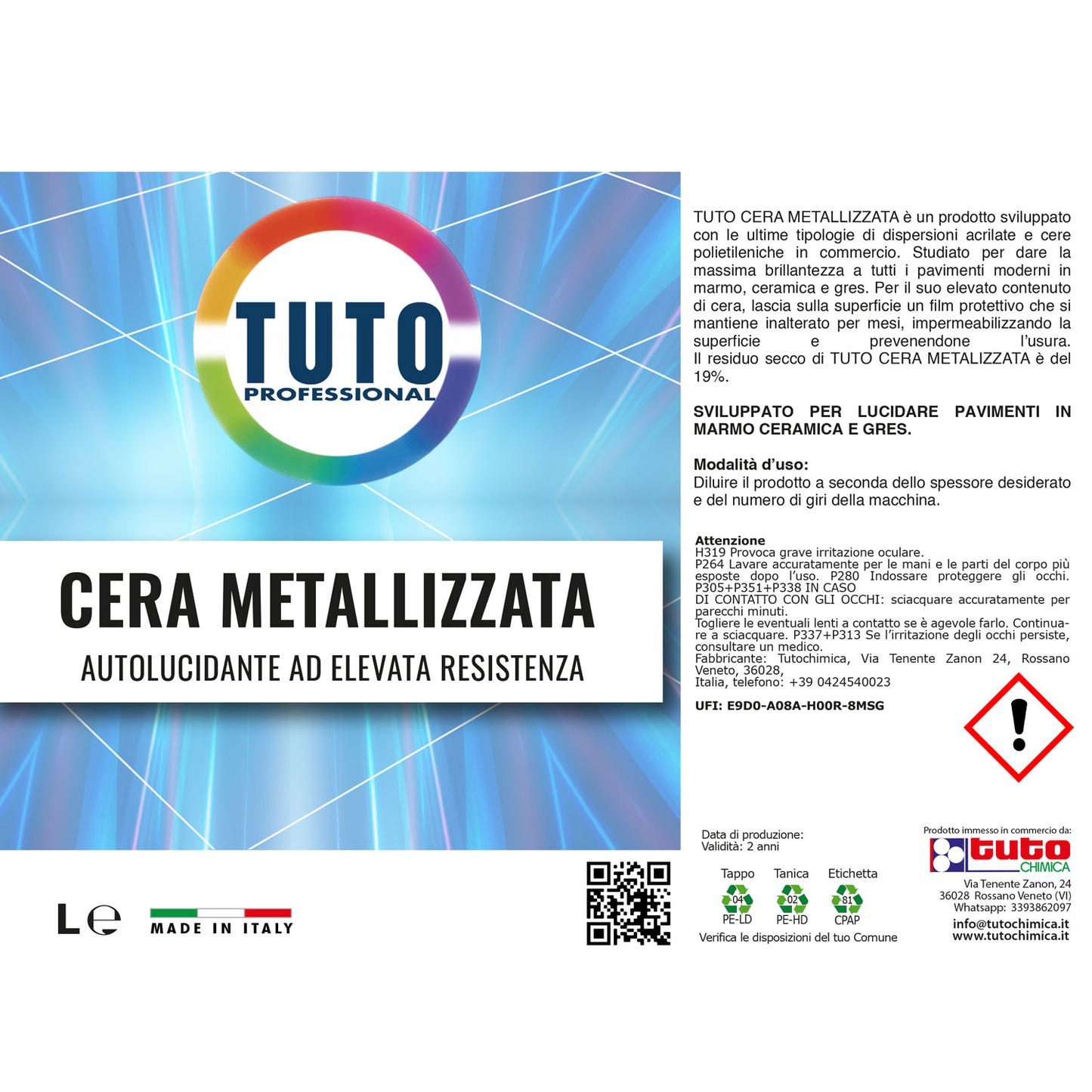 Tuto cera metallizzata per lucidare pavimenti