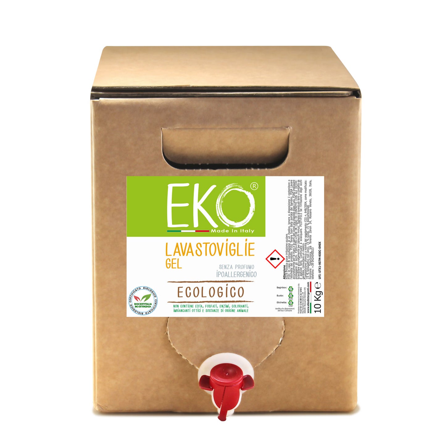 Eko detersivo lavastoviglie gel