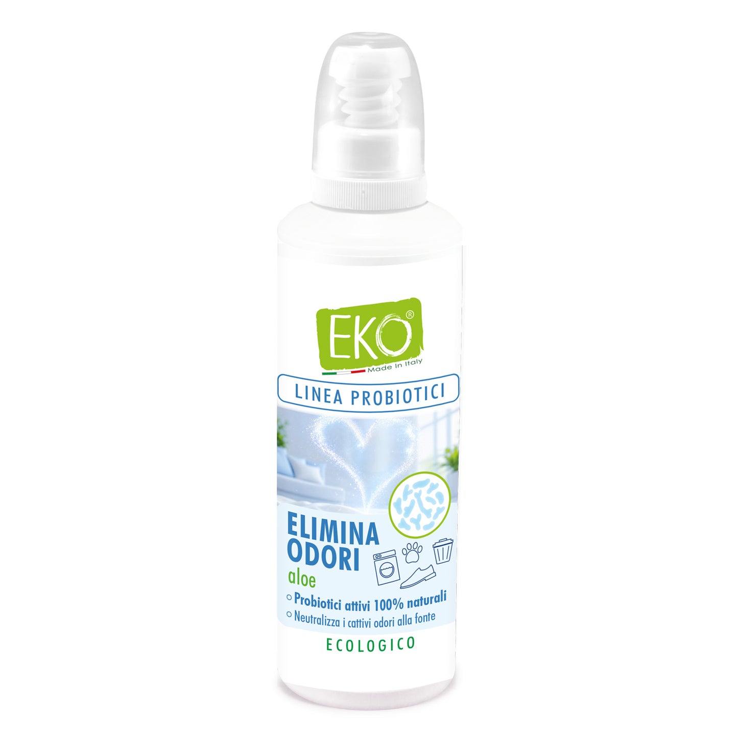 Eko elimina odori con probiotici aloe