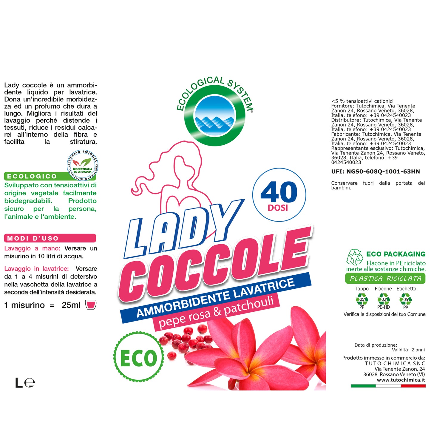 Lady coccole ammorbidente