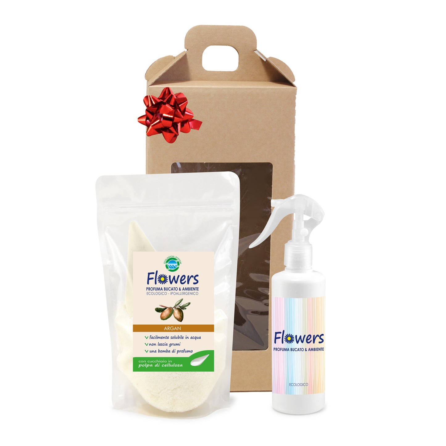Profuma bucato e ambiente in polvere ecologico Flowers Idea Regalo