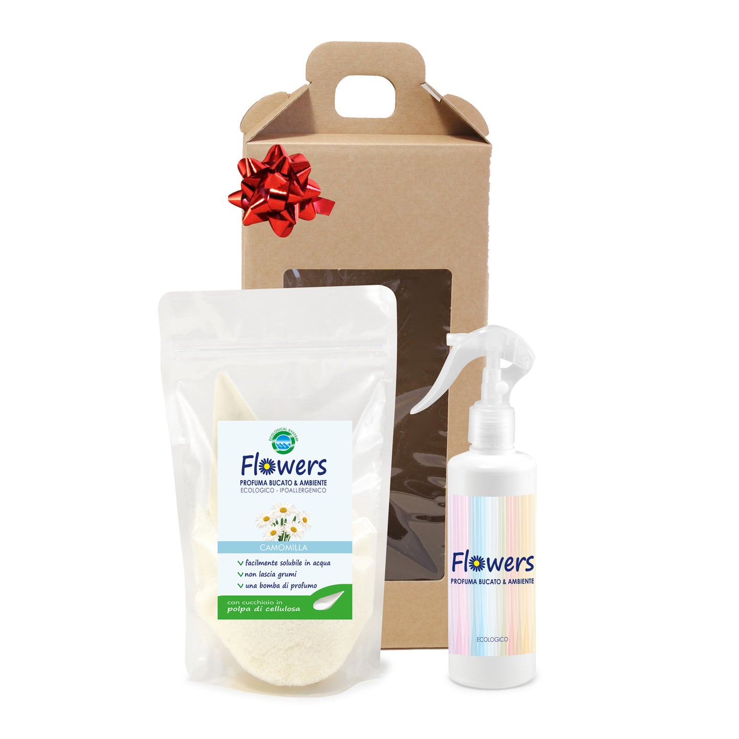 Profuma bucato e ambiente in polvere ecologico Flowers Idea Regalo