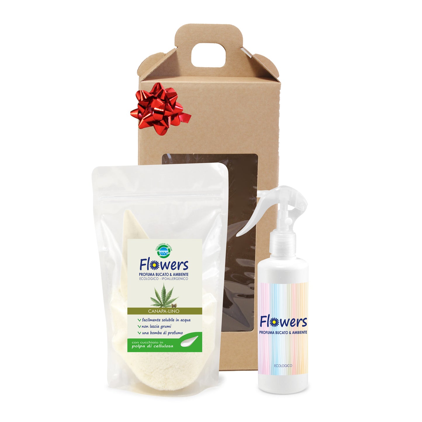 Profuma bucato e ambiente in polvere ecologico Flowers Idea Regalo
