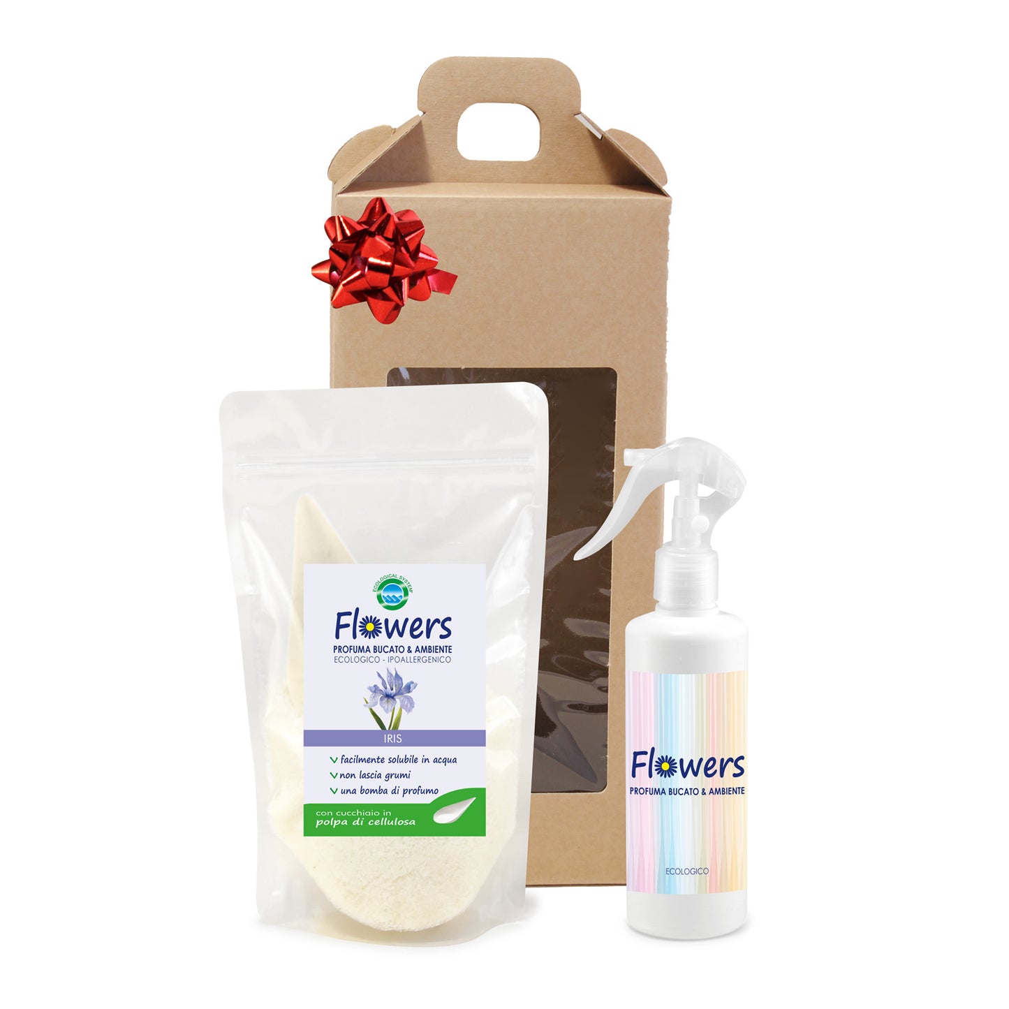 Profuma bucato e ambiente in polvere ecologico Flowers Idea Regalo