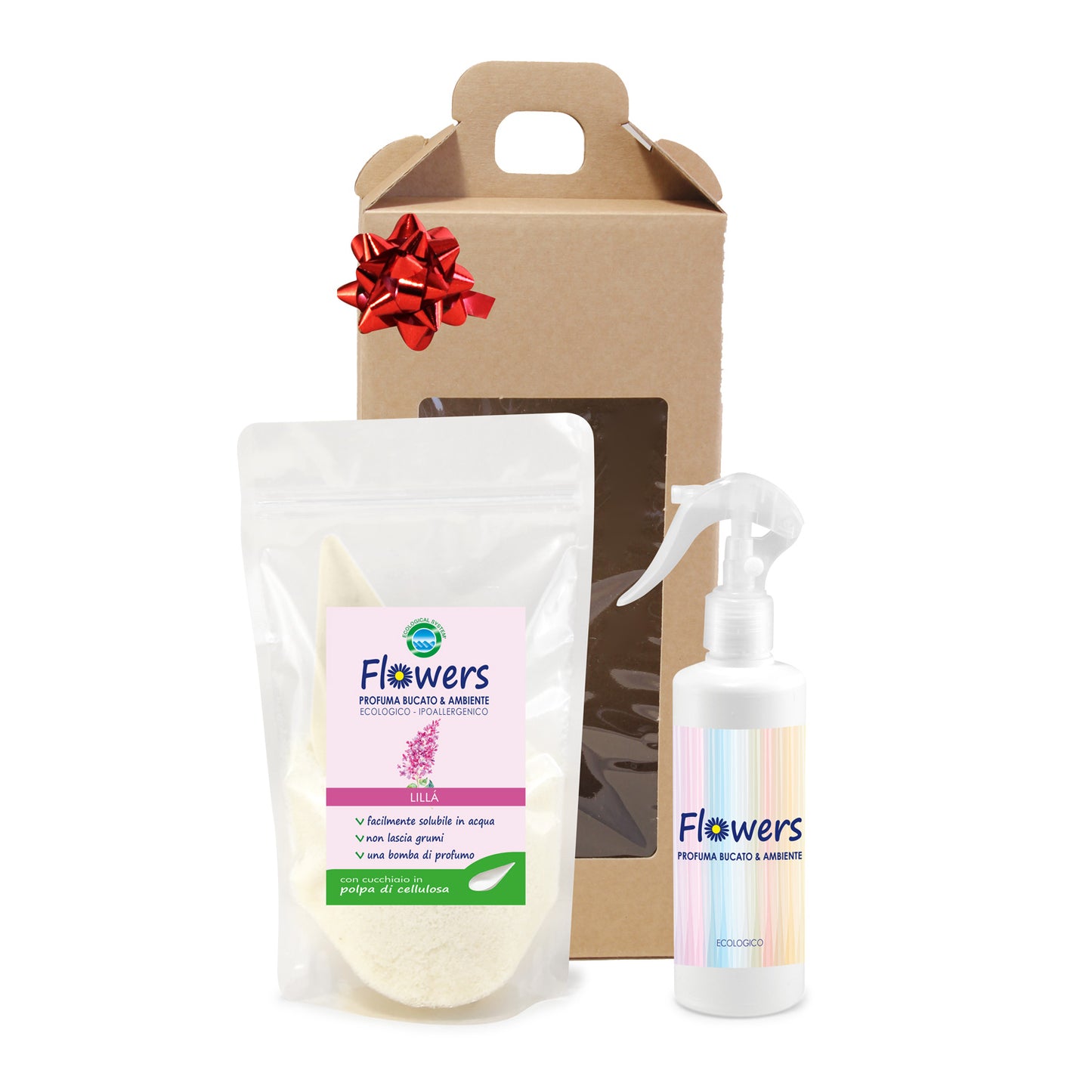Profuma bucato e ambiente in polvere ecologico Flowers Idea Regalo