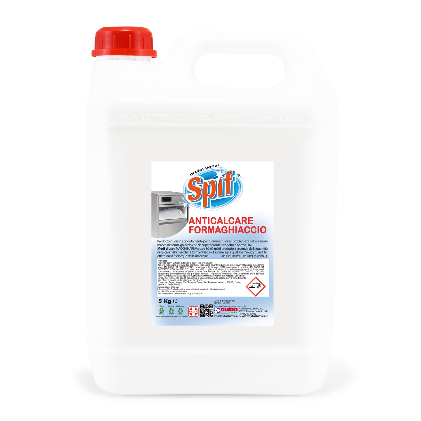 Spif Anticalcareo per macchine forma ghiaccio