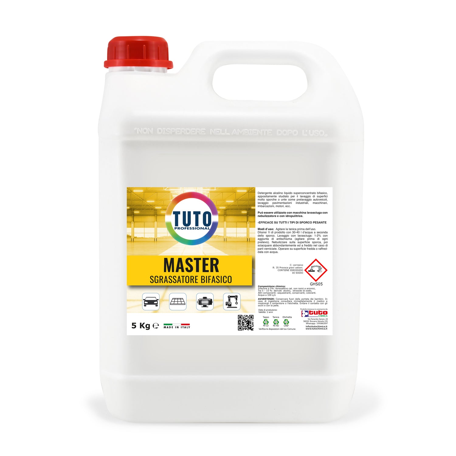 Tuto master sgrassatore bifasico
