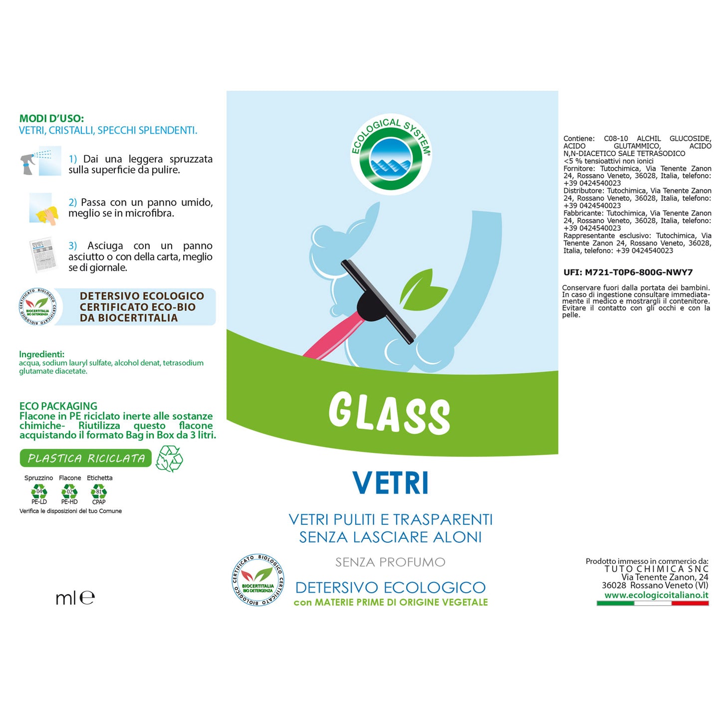 Glass Detergenti vetri